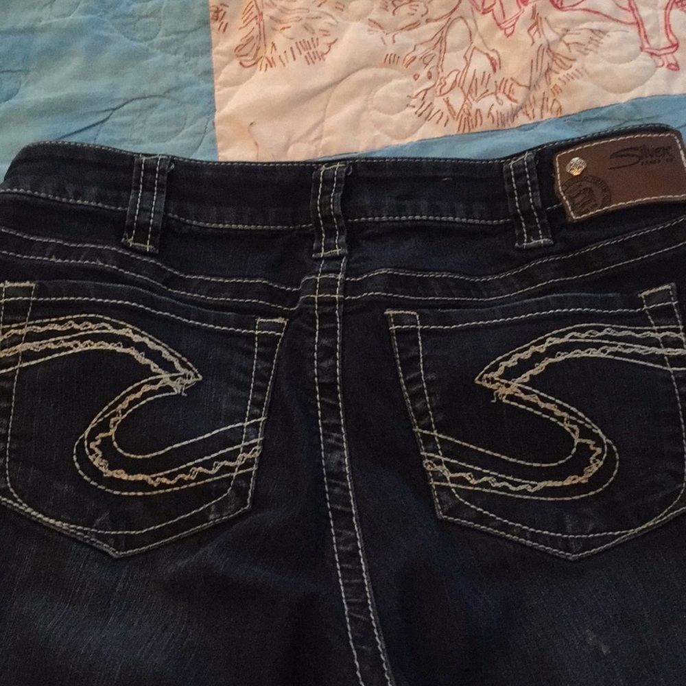 Silver jeans